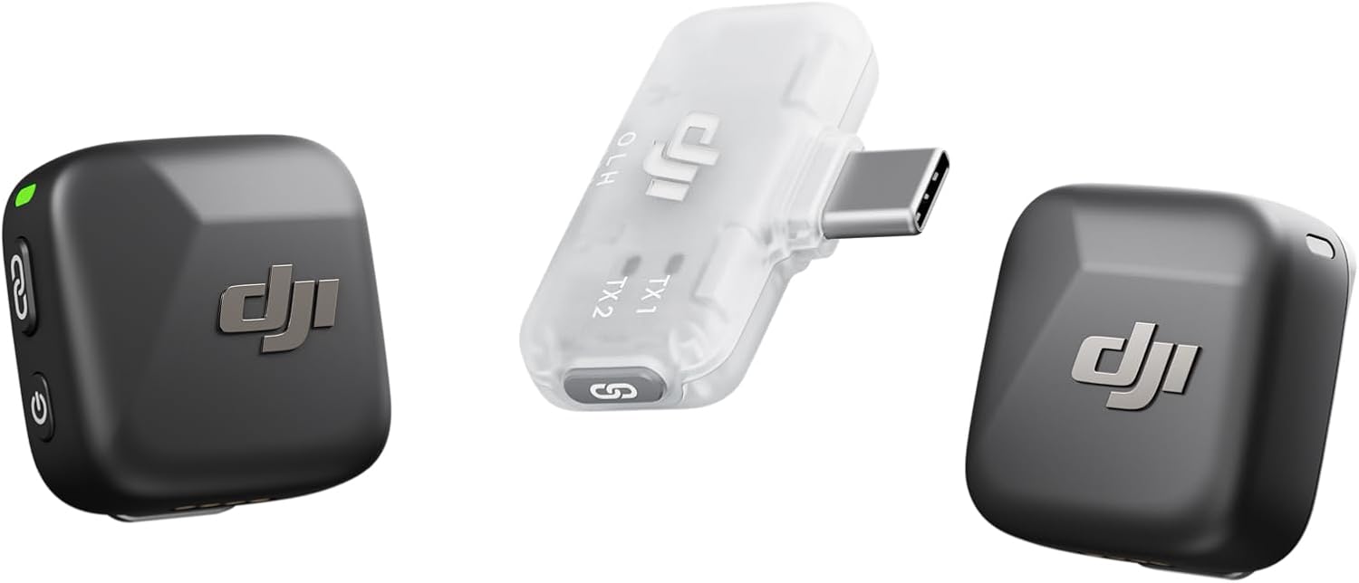 DJI Mic Mini 2 (2 TX + 1 Mobile RX + Charging Case)