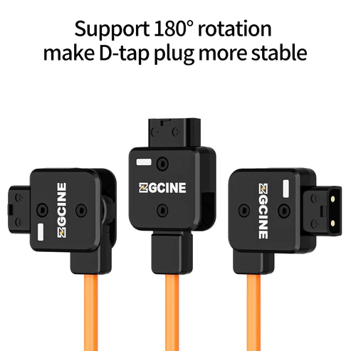 ZGCINE D-Tap to FZ100 for SONY Dummy Battery Cable braided wire (DT-FZ100)
