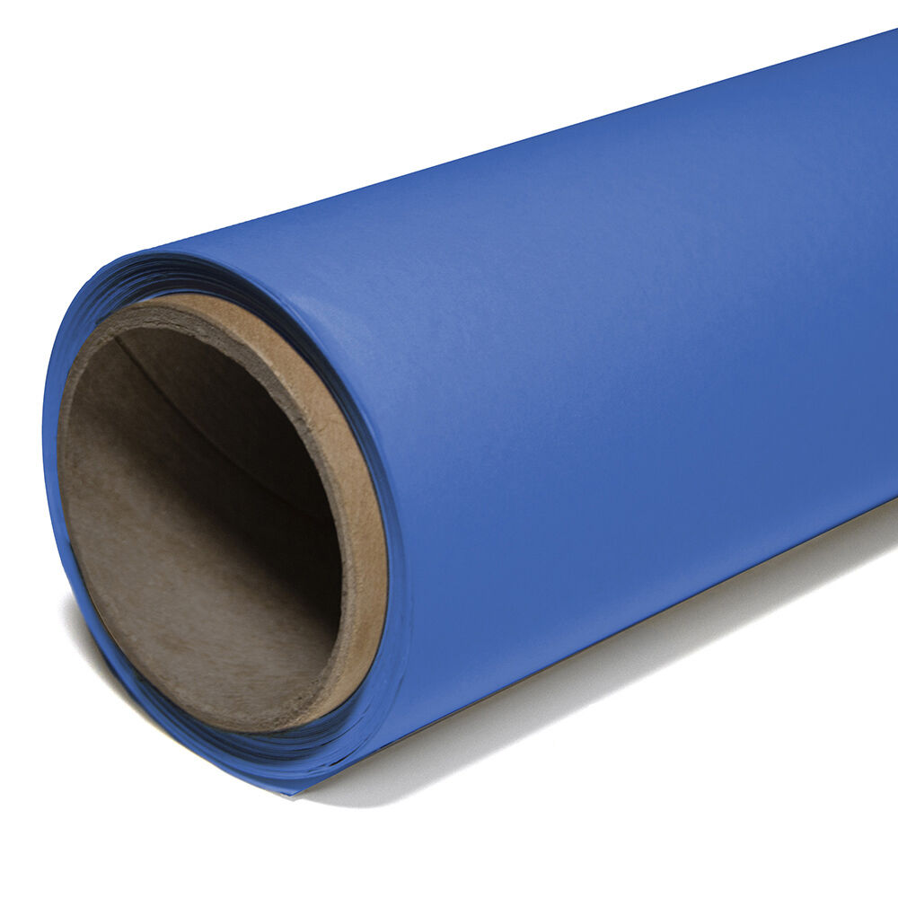 Non-Reflective Paper BackDrop Blue 11x2.70m