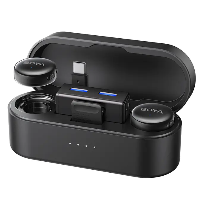 Boya BOYALINK 3 AI-Powered Button-Sized Wireless Microphone System