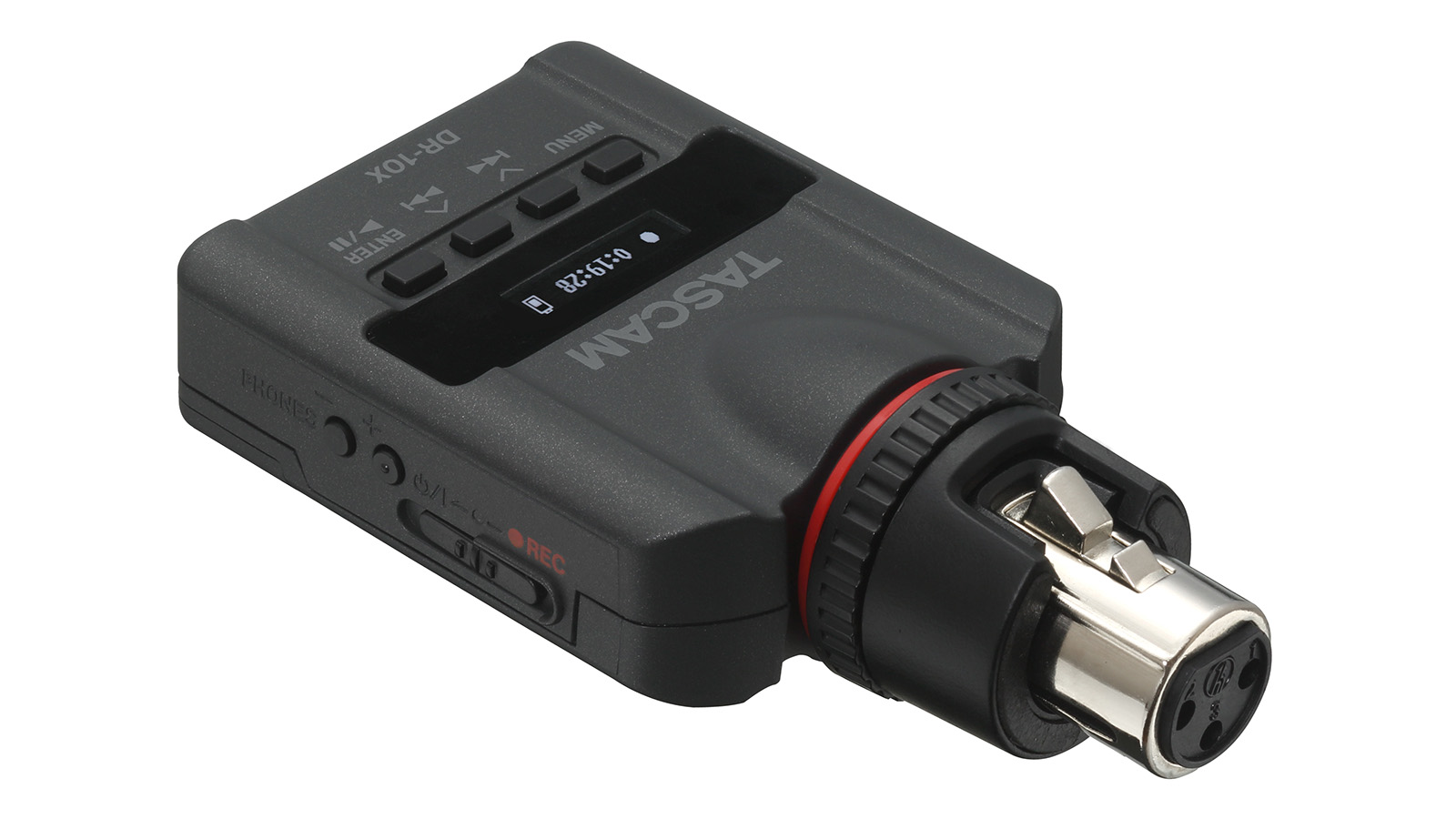 Tascam DR-10X Compact Recorder w/XLR Microphone Adapter