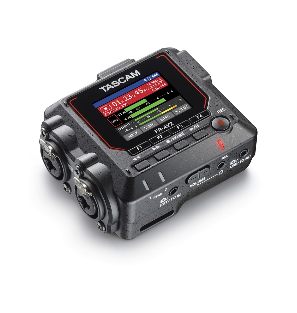 Tascam FR-AV2 Compact 32-bit Float Field Recorder and Timecode Generator with Mixer