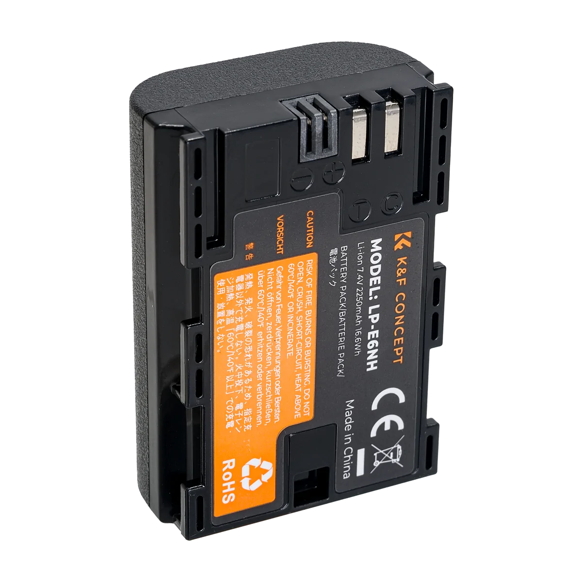K&F Concept LP-E6NH Camera Battery for Canon Cameras (KF28.0007)