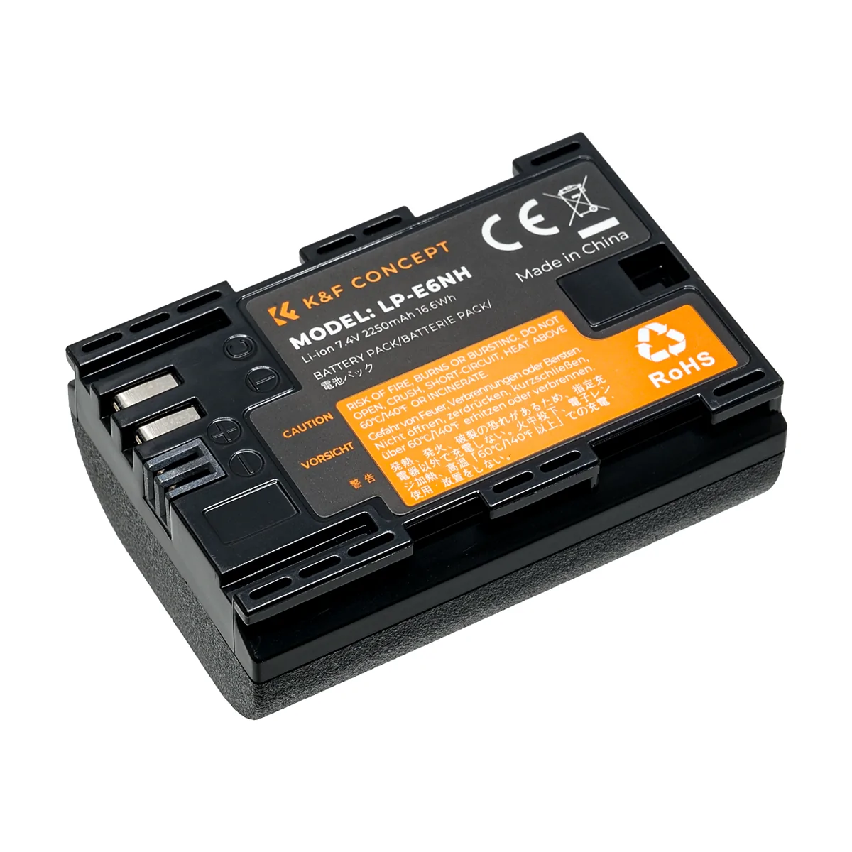 K&F Concept LP-E6NH Camera Battery for Canon Cameras (KF28.0007)