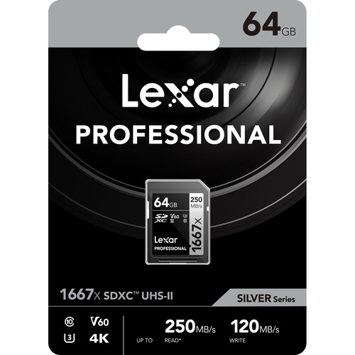 Lexar 32GB Professional 2000x UHS-II SDHC Memory Card