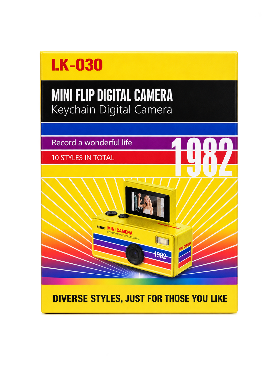 KPro Key Chain Digital Camera "Blind Box"