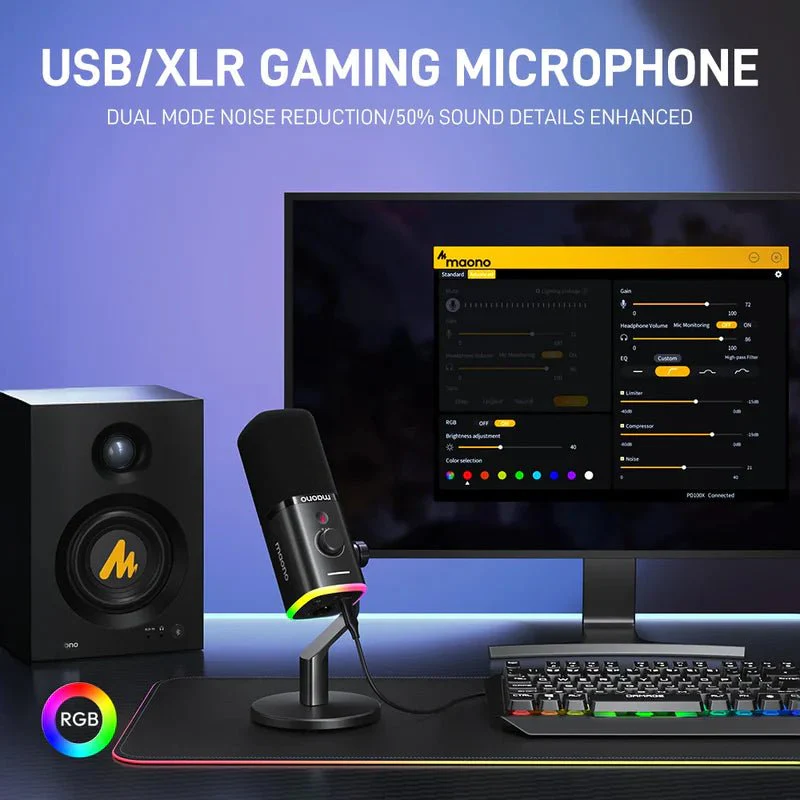 MAONO PD100U Dynamic USB Microphone