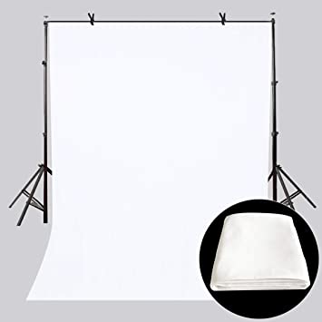 White Screen 5x3 "Stand and Clips not included"