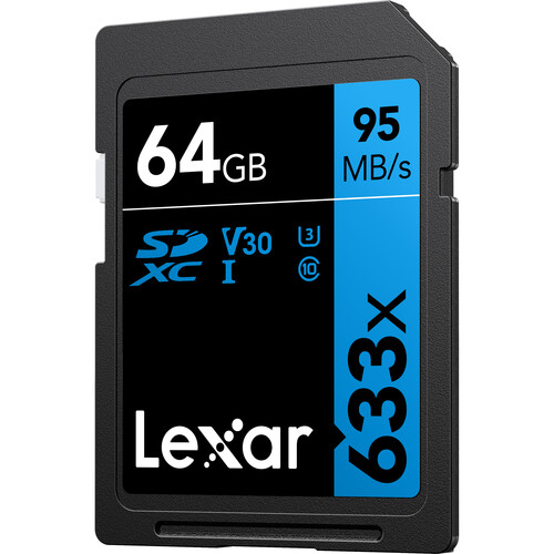 Lexar 128GB Platinum II UHS-I 300x SDXC Memory Card (Class 10)