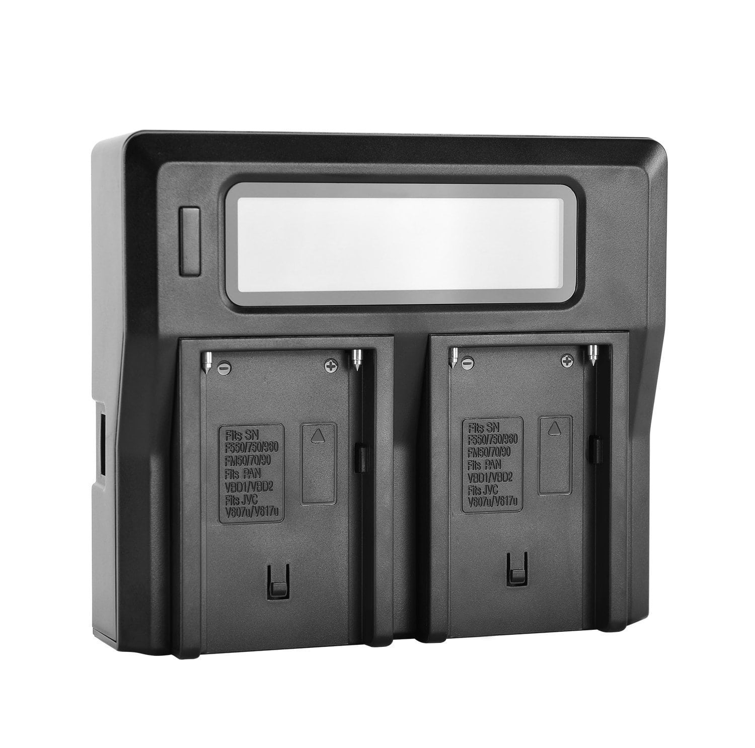 Dual Digital Battery Charger for NP-F960/F970 Battery