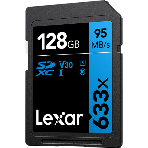 Lexar 128GB Platinum II UHS-I 300x SDXC Memory Card (Class 10)