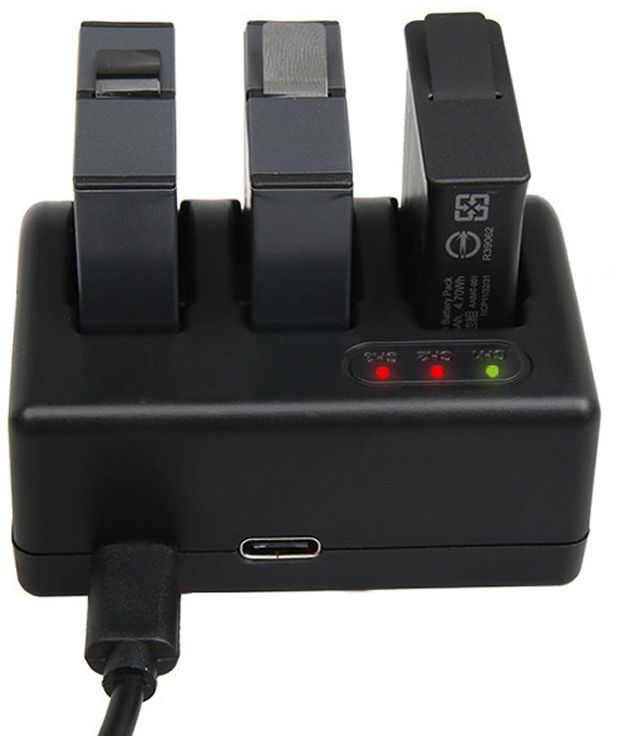 GoPro Hero 5/6/7 Triple Charger
