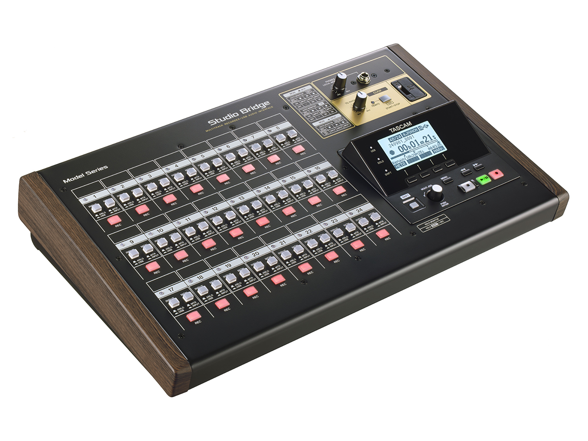 Tascam Studio Bridge 24-Track Recorder and USB Audio Interface with MIDI