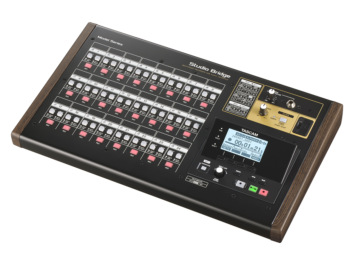 Tascam Studio Bridge 24-Track Recorder and USB Audio Interface with MIDI