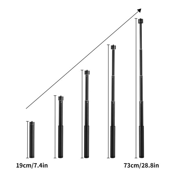 Zhiyun Smooth Extension Rod 1/4" Thread
