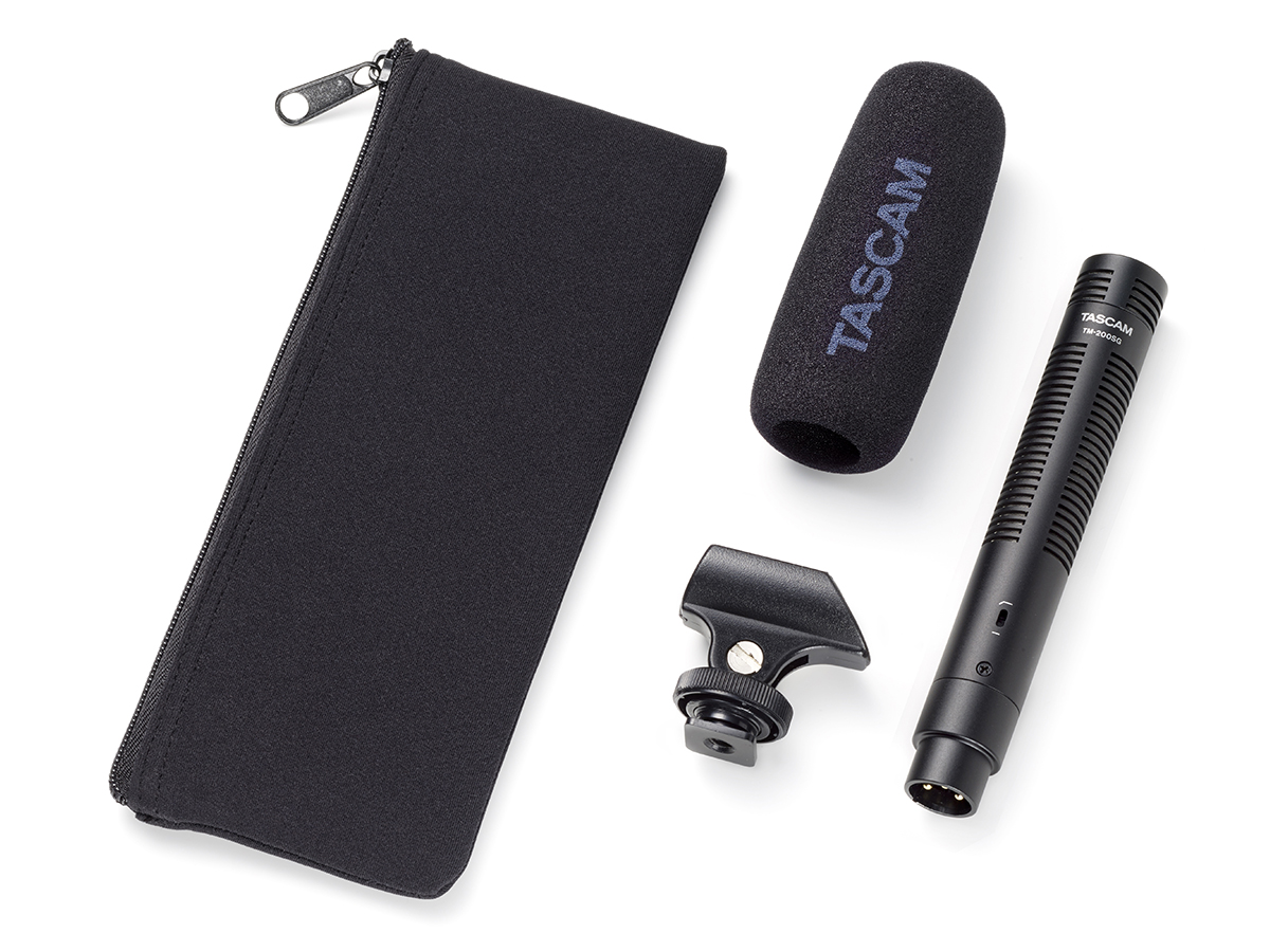 Tascam TM-200SG SHOTGUN MICROPHONE FOR FIELD RECORDING