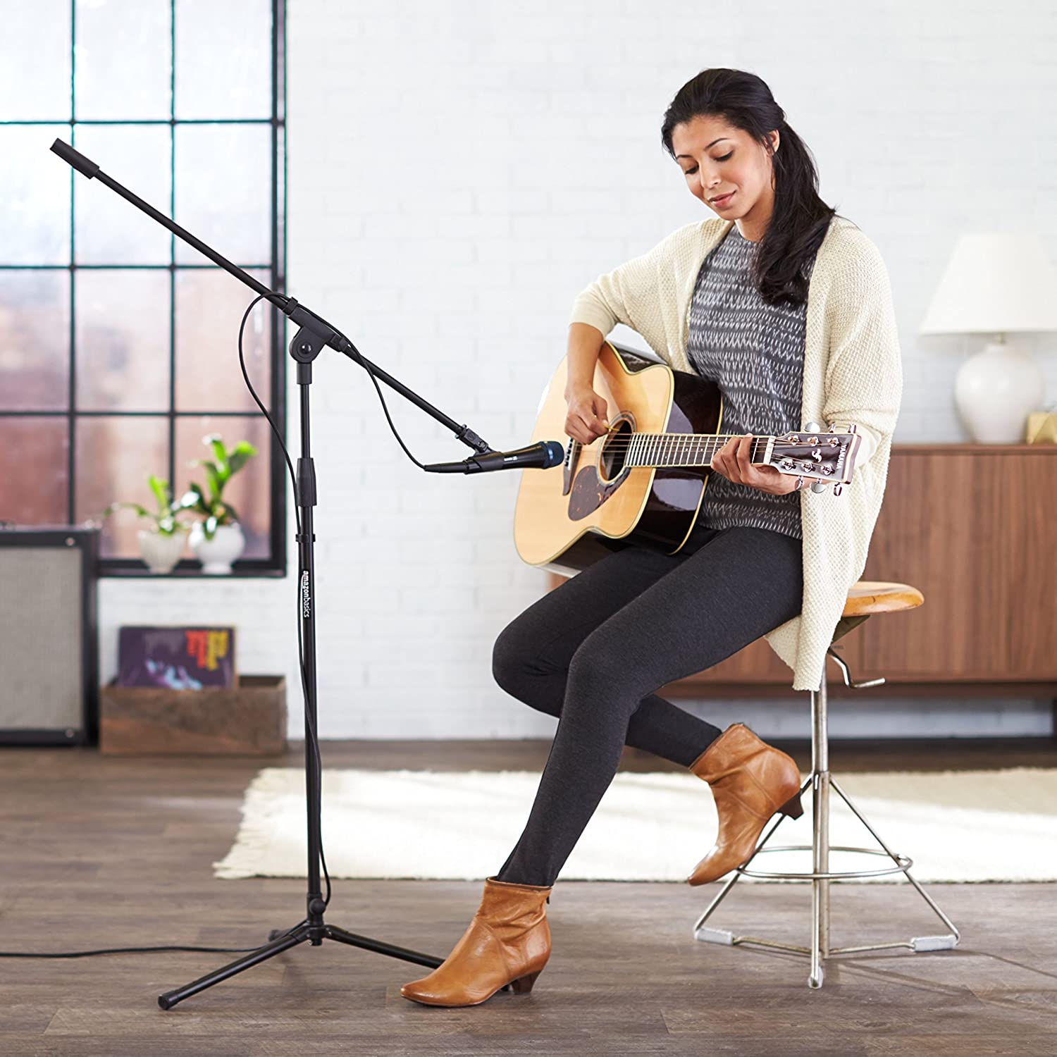 Tripod Boom Microphone Stand