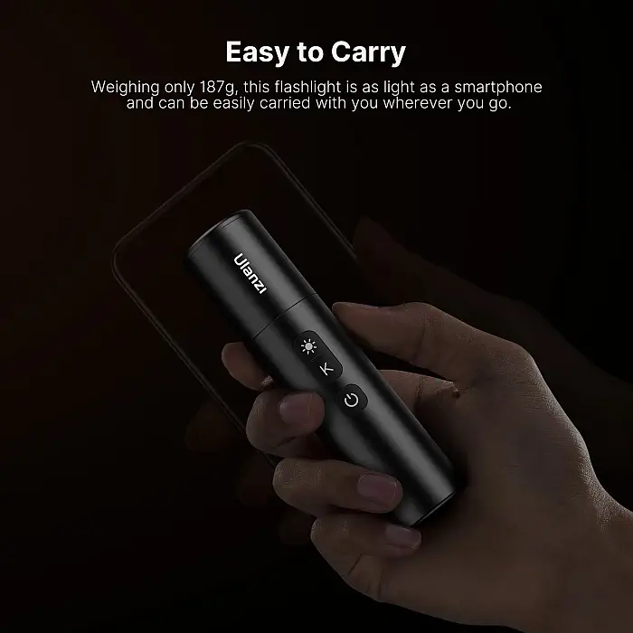 Ulanzi LM07 Photography Rechargeable Flashlight