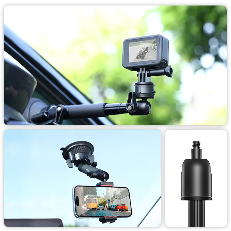 Ulanzi ZJ01 Magnetic Suction Cup Mount For Action Camera Smartphone