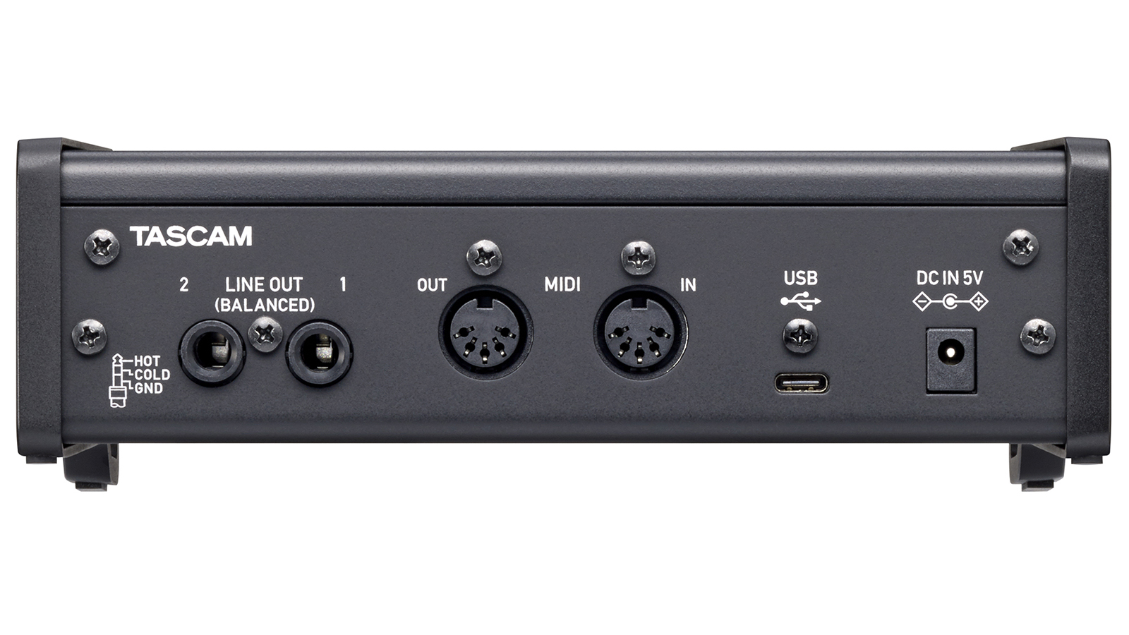 Tascam US-2x2HR 2-IN/2-OUT High Resolution USB Audio/MIDI Interface