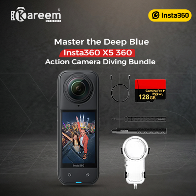Insta360 X5 360 Action Camera Diving Bundle