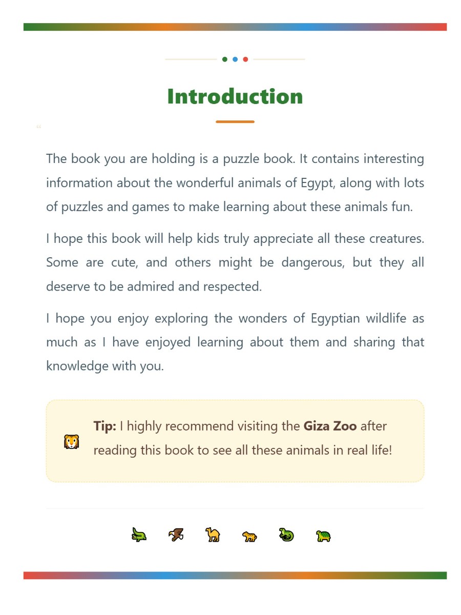 Meet The Animals Of Egypt Meet The Animals Of Egypt