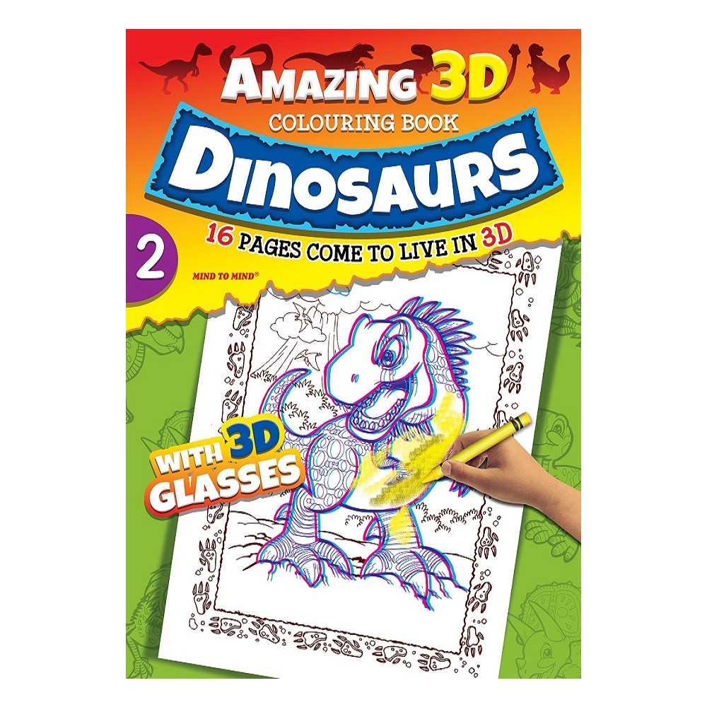 Amazing 3D coloring book 2