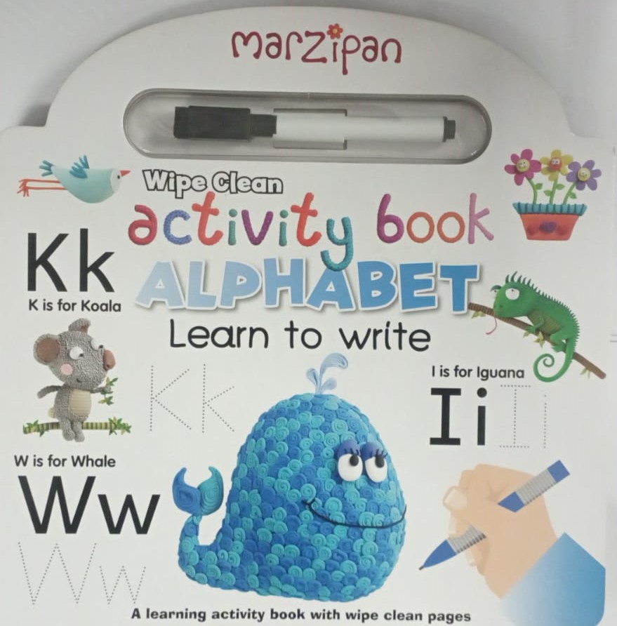 Marzipan Activity book - Alphabet learn