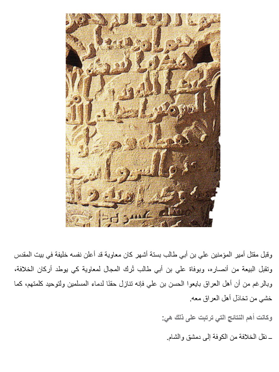 عصور مصرية -الدولة الأموية