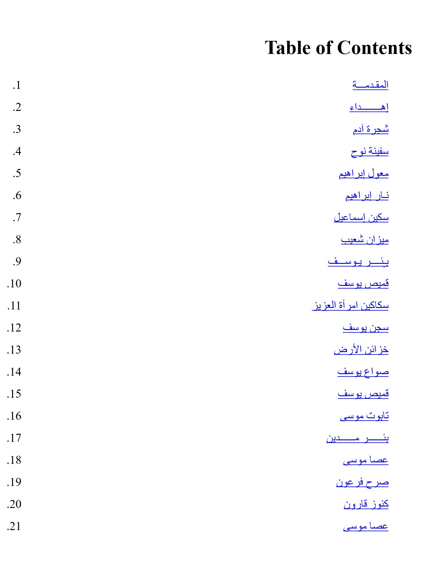 أشياء فى حياة الأنبياء أشياء فى حياة الأنبياء