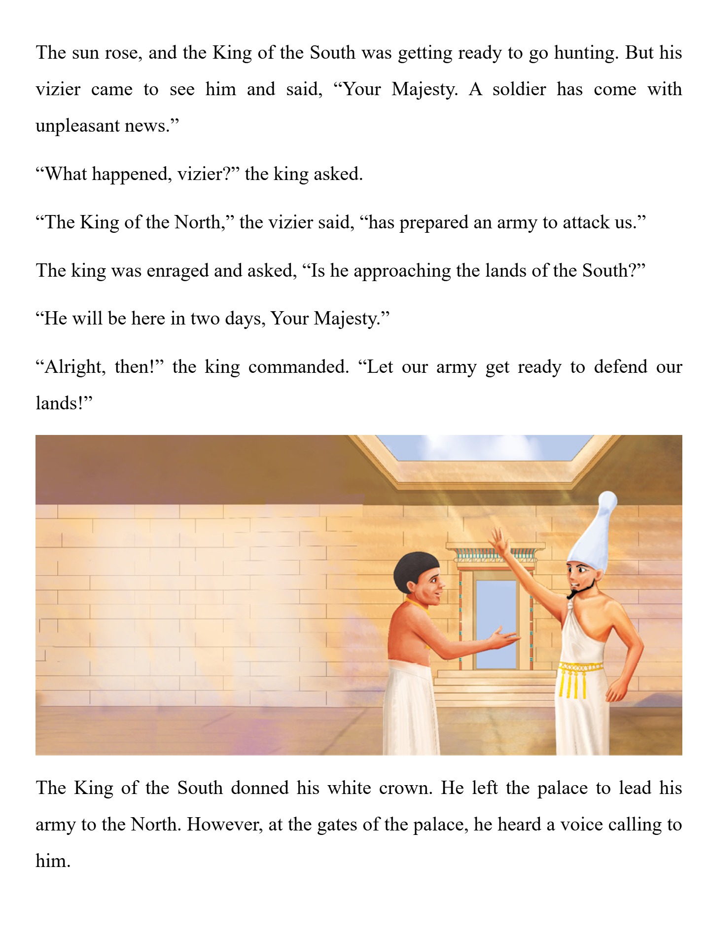 A King of Egypt A King of Egypt