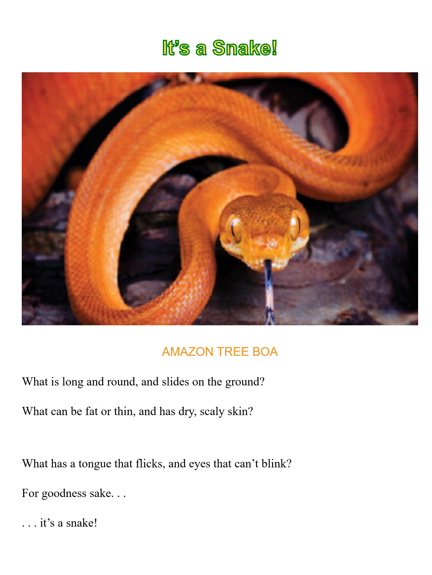 Snakes