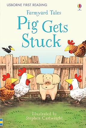 Usborne First Reading Pig Gets Stuck