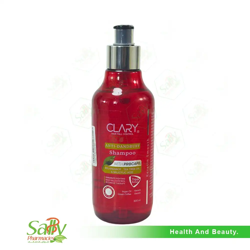 Clary Anti-Dandruff Shampoo 300 ml|Sally Pharmacies null