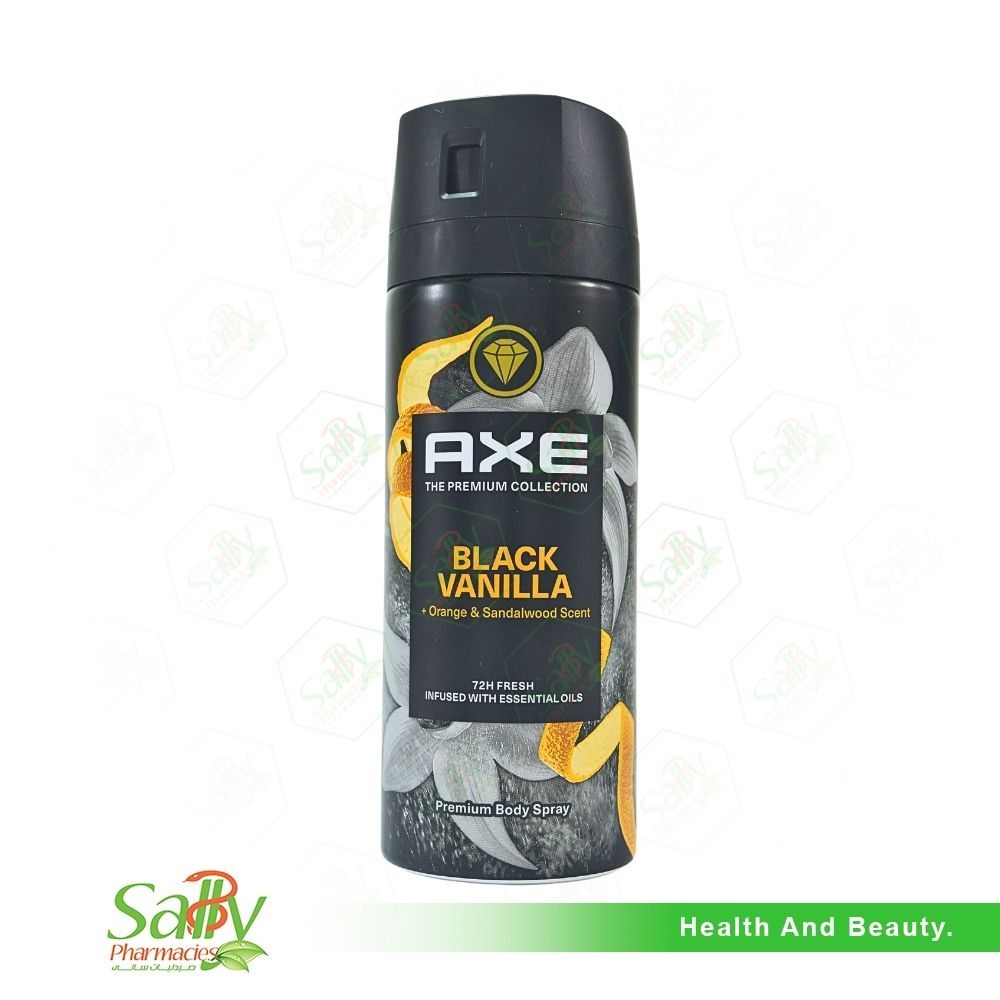 Black Vanilla Axe Black Colonia Axe Deodorant Body Spray Black