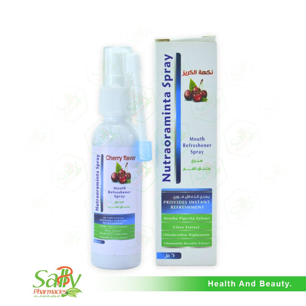 nutra sublingual glutathione spray Oraminta Mouth Refreshener Cherry Flavor 60 ml Thiamine drip