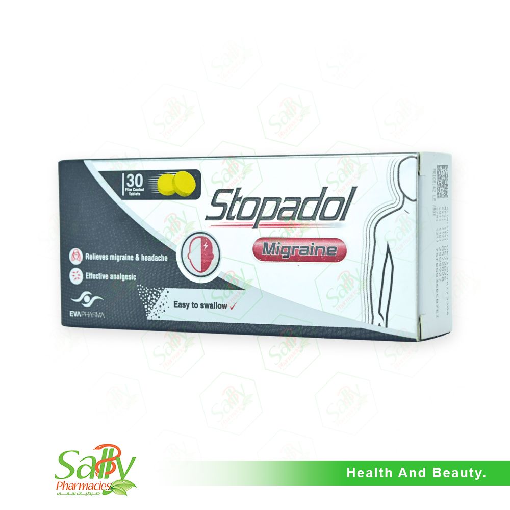 Stopadol Migraine 30 Film Coated Tablets
