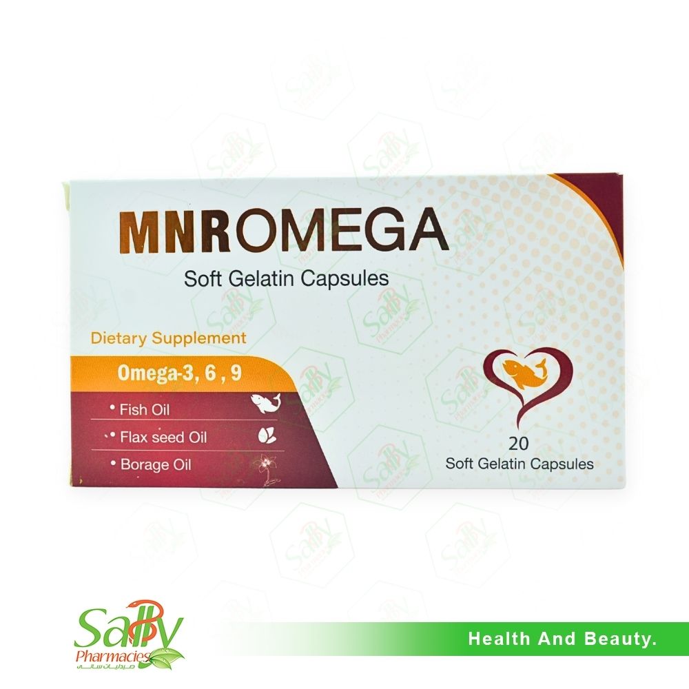 MNR Omega 20 Soft Gelatin Capsules|Sally Pharmacies null