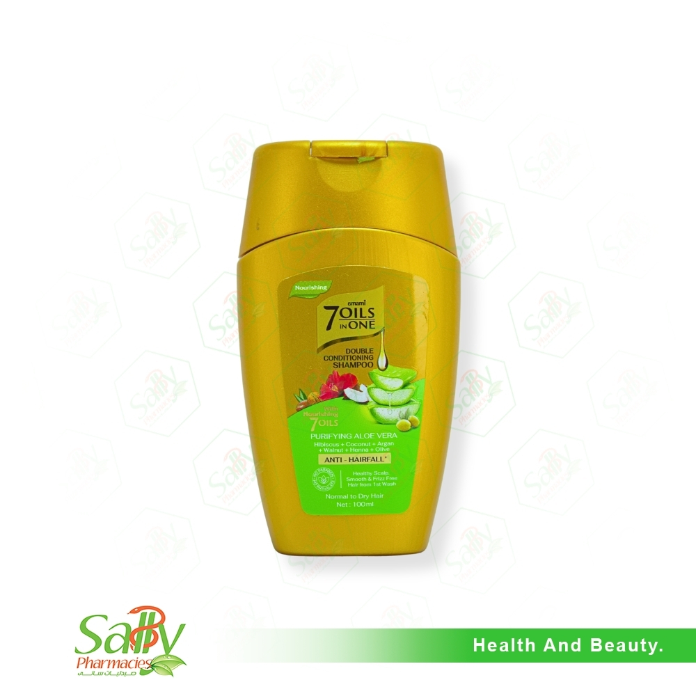Emami 7 Oils In One Double Conditioning Shampoo Aloe Vera 100 ml