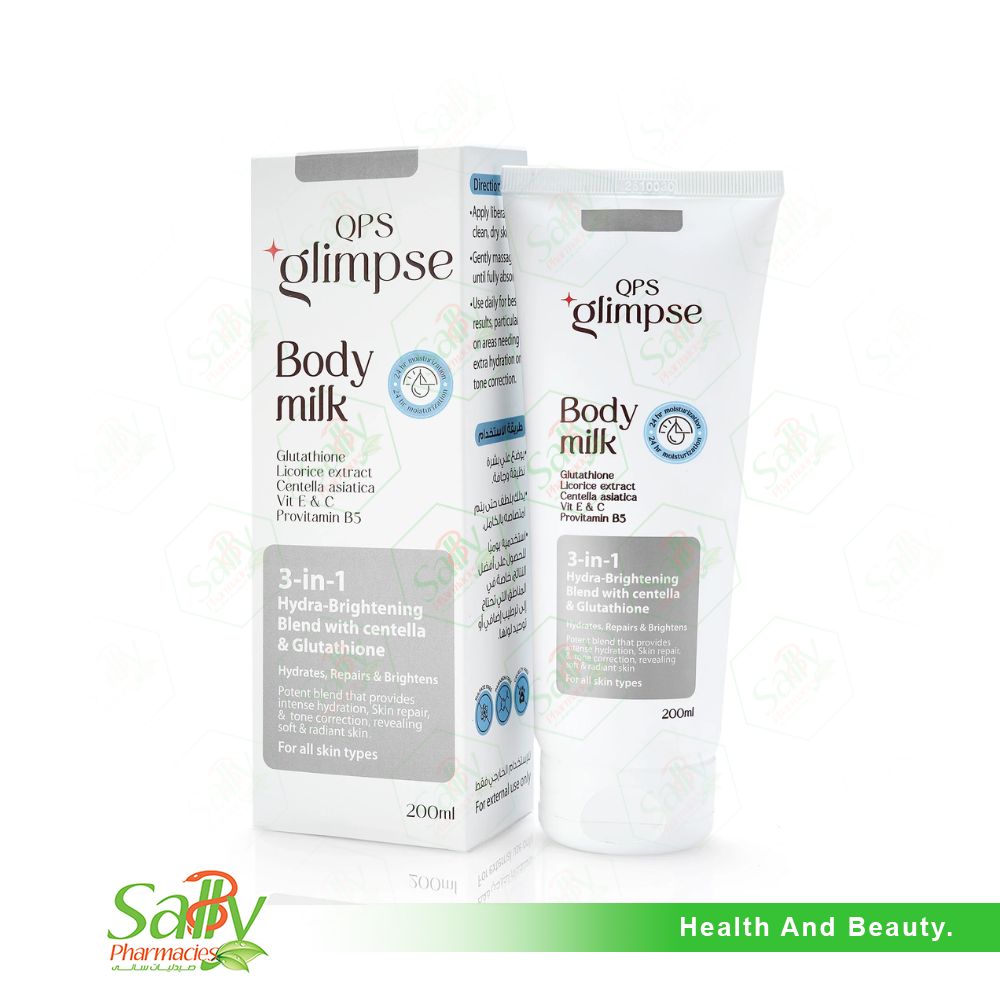 milk glutathione QPS Glimpse Body Milk 200 ml