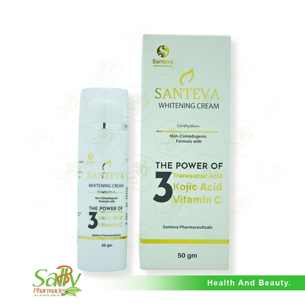 santeva glutathione Skin Whitening Cream 50 gm vial Flavor:Vanilla BPC-157 VIAL / 10MG