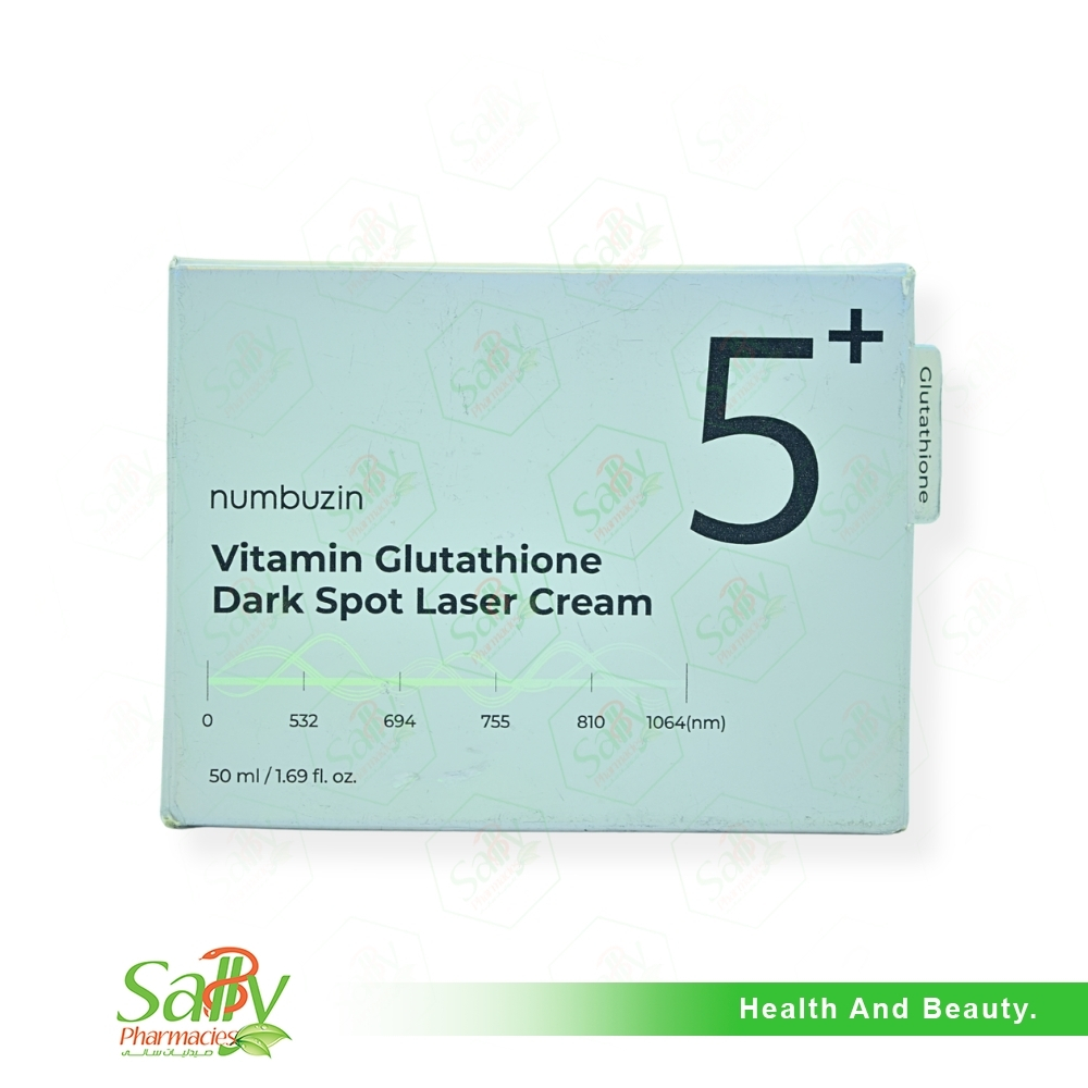 Numbuzin No.5 Vitamin Glutathione Dark Spot Laser Cream 50 ml