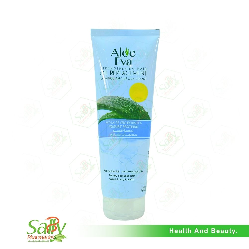 Aloe Eva Strengthening Hair Oil Replacement With Aloe Vera, Yoghurt  Proteins 250 ml