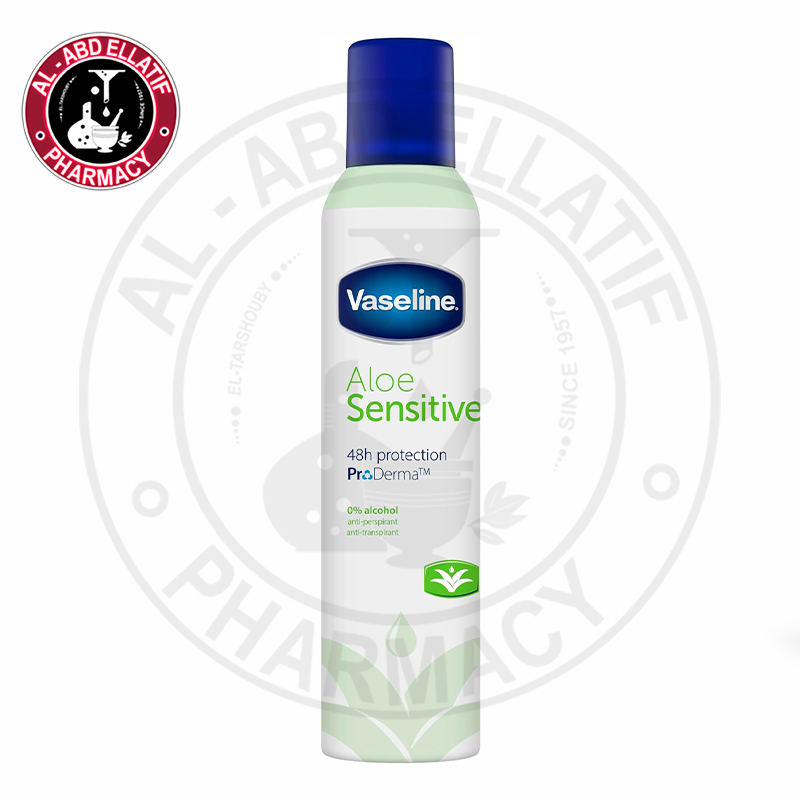 Vaseline Aloe Sensitive Deodorant Vaseline Deodorant Spray With VASELINE  DEODORANT SPRAY 250ml, Women You Get To
