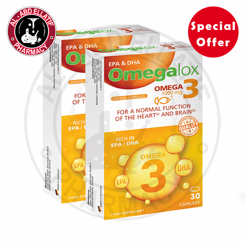 Omegalox 1000 mg 30 Capsules (Special Offer)