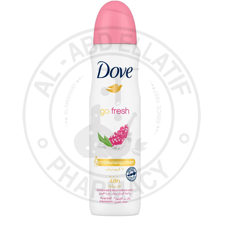 Pomegranate Dove Antiperspirant Spray Price Dove Spray Go Fresh