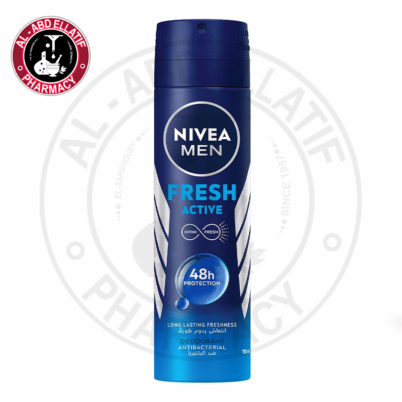 Nivea Men Fresh Active Deodorant Spray 150 ml null