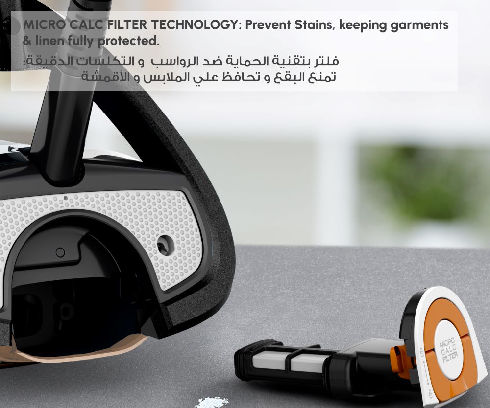 Tefal Ultimate Pure, Iron Steamer, 3200W, 300 gmin, Micro Calc Collector, Auto-off - FV9852E0 Tefal Ultimate Pure, Iron Steamer, 3200W, 300 gmin, Micro Calc Collector, Auto-off - FV9852E0