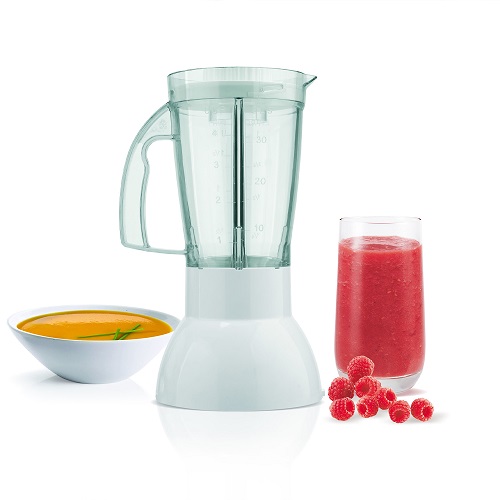 Moulinex La Moulinette Chopper With Blender, 800 Watt, 250ml Chopper, 1 Liter Blender - AR6801EG