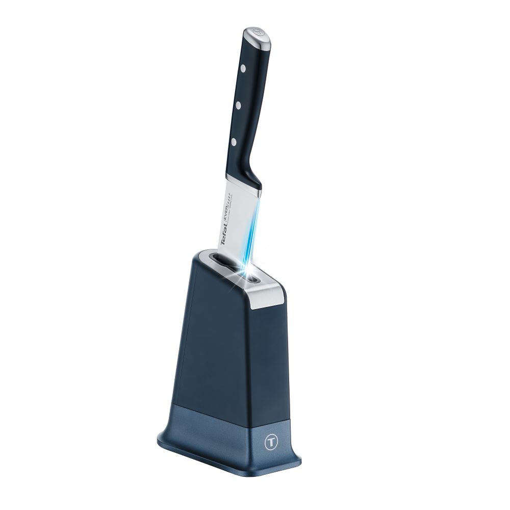 Tefal Eversharp Pro Knife, 16.5CM + knife block with integrated sharpener - K297S244